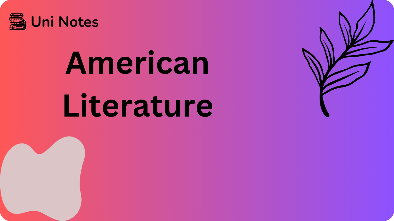 essay american literature