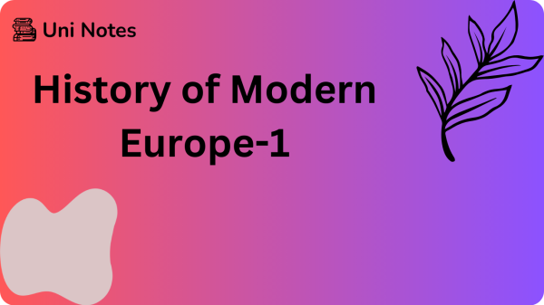 History of Modern Europe-1 Template