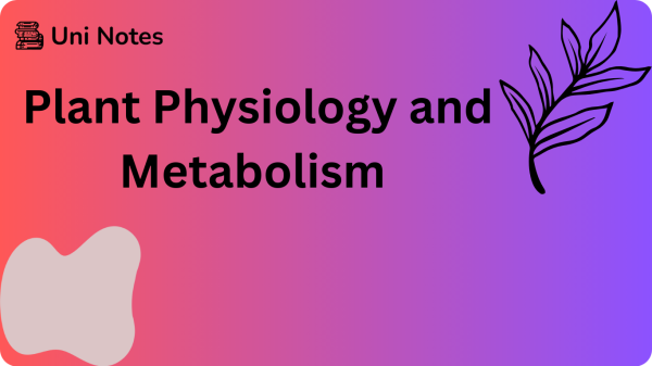 Plant Physiology and Metabolism Template