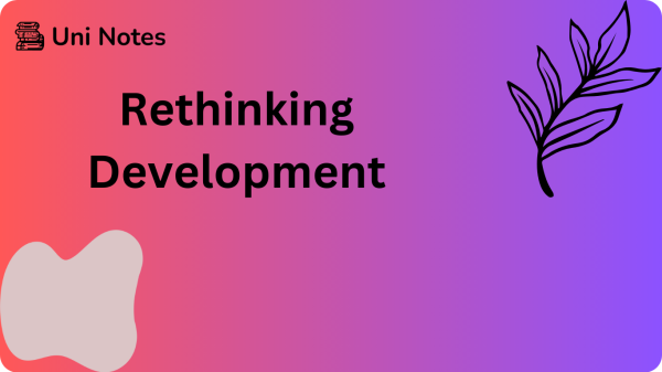 Rethinking Development Template