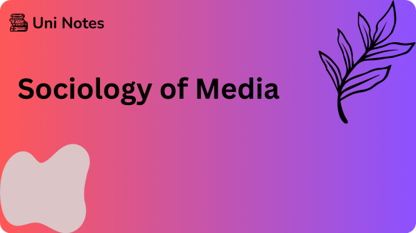 Sociology of Media Template